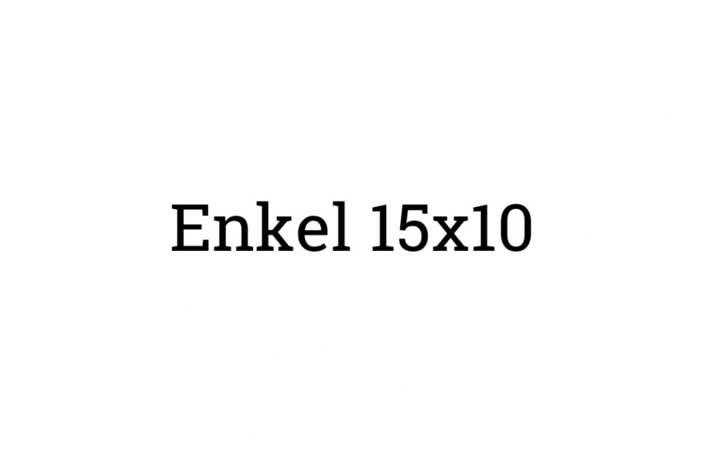 15x10 (Enkel)