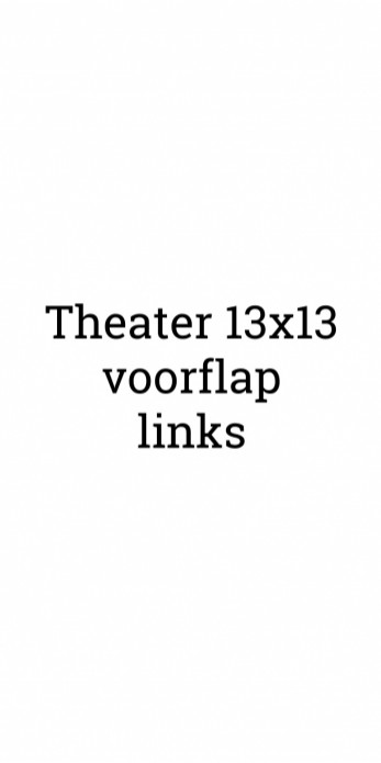 13x13 (Theater)