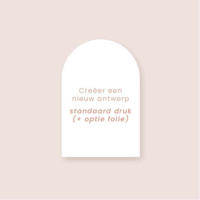 Geboortekaartje zelf maken • speciale vorm • A6