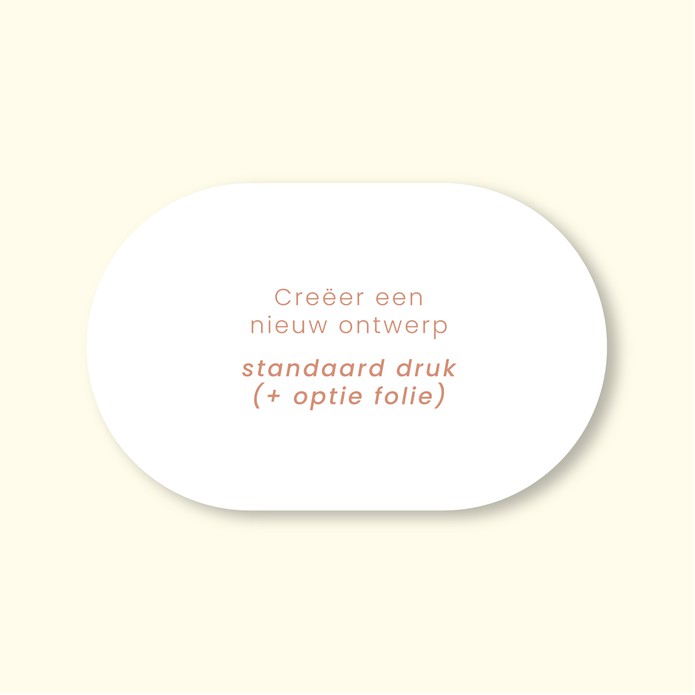 Geboortekaartje zelf maken • Grote postkaart • speciale vorm