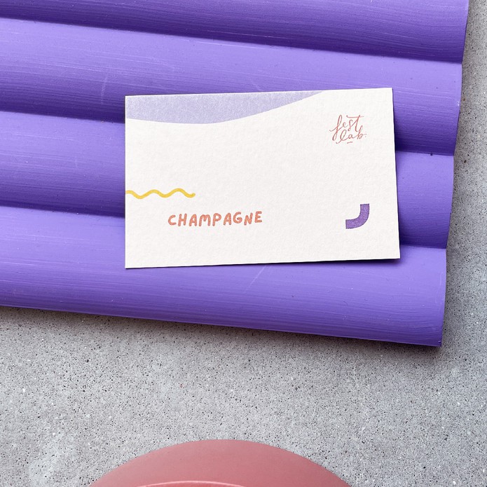 Papierstaal • CHAMPAGNE