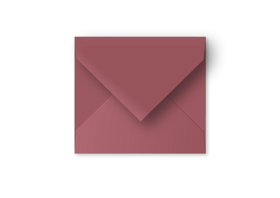 Aubergine Vals vierkant