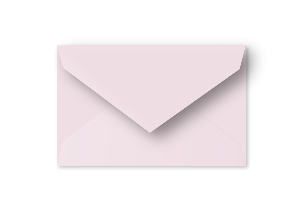 Blush - grote postkaart