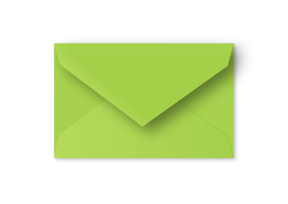 Lentegroen • grote postkaart