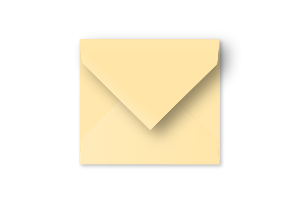 Lichtgeel Vals vierkant