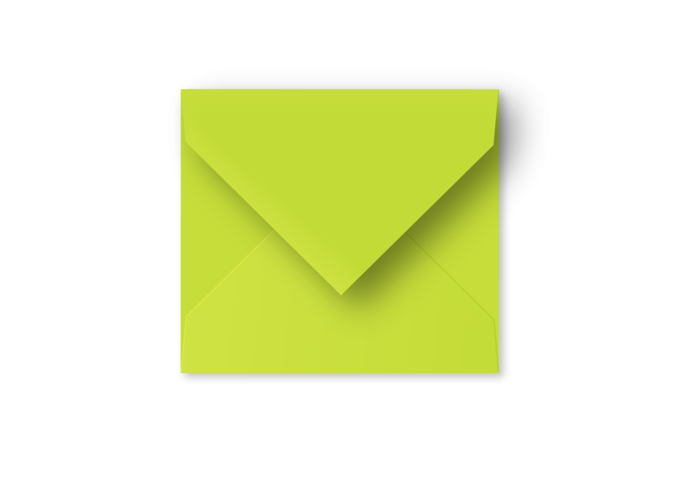 Limoengroen • Vals vierkant