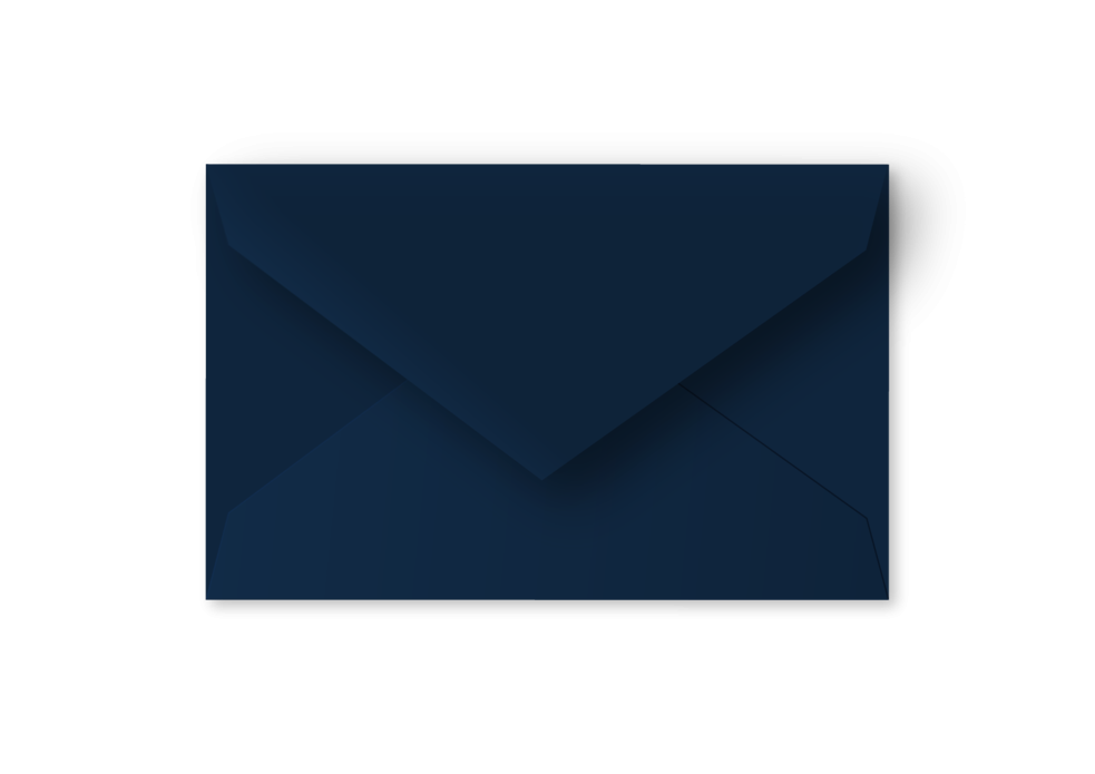 Nachtblauw • grote postkaart