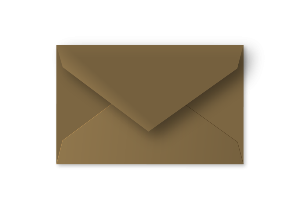 Notenbruin • grote postkaart