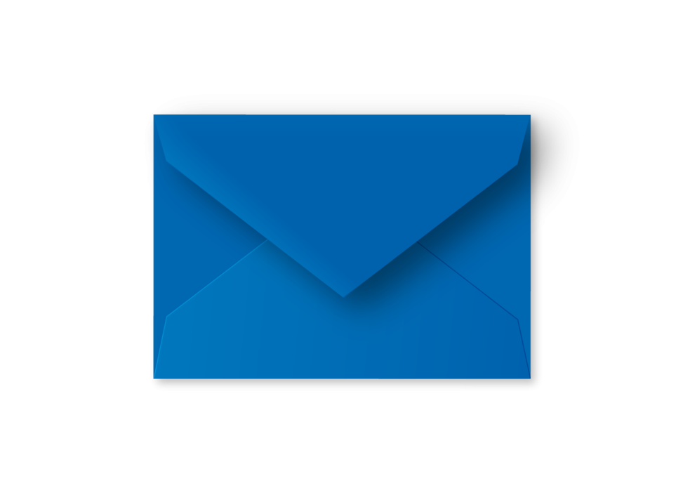 Oceaanblauw • A6 postkaart