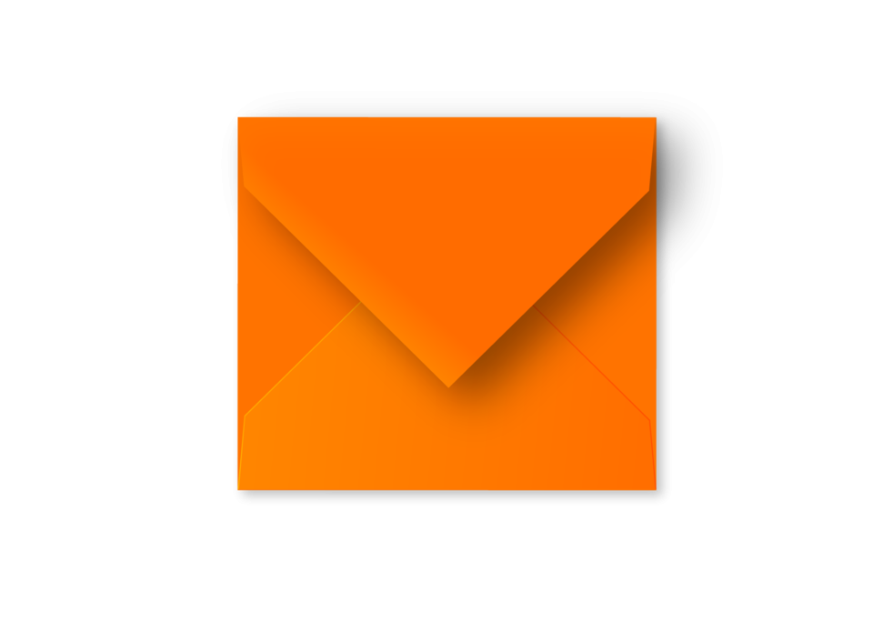 Oranje • Vals vierkant