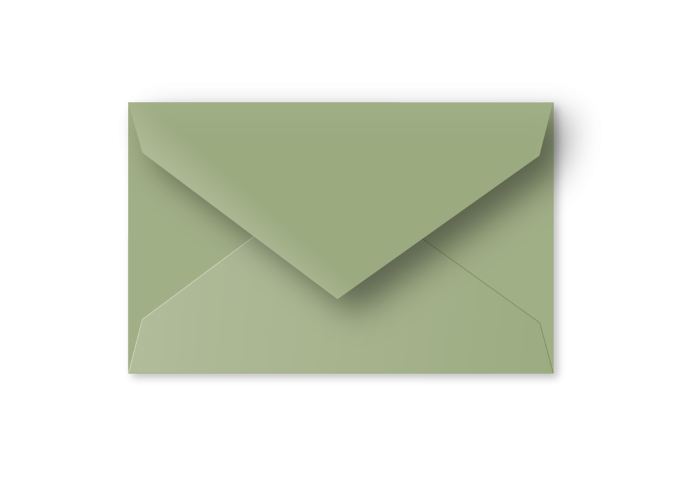 Zijdegroen • grote postkaart