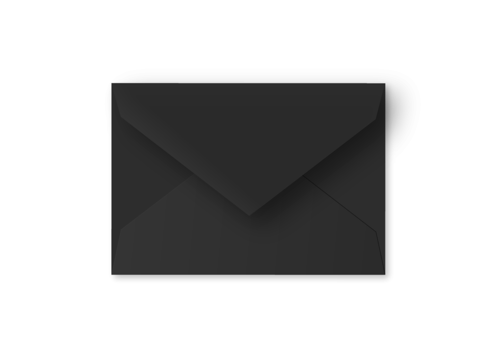 Zwart • A6 postkaart