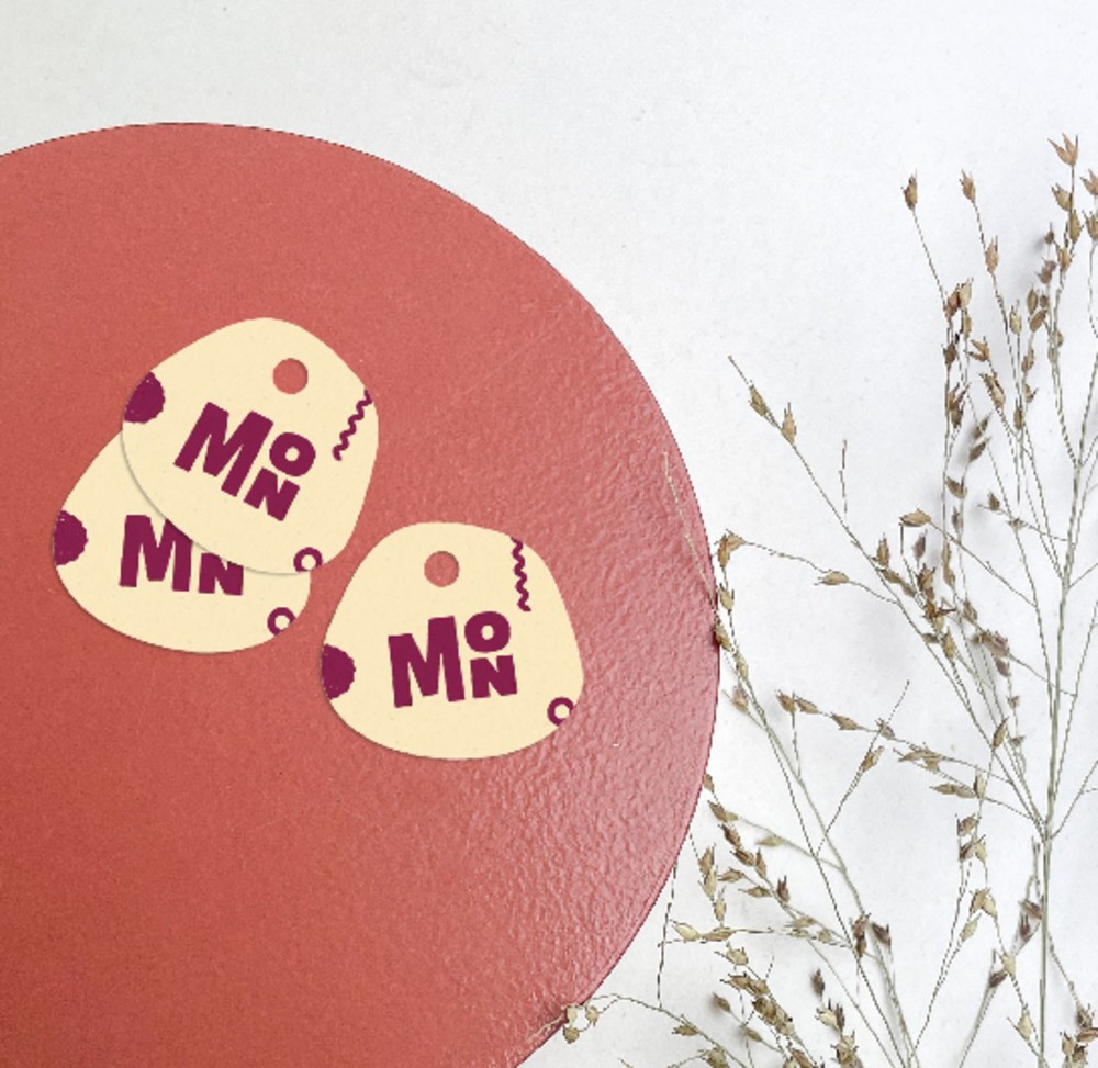 Label organisch 3cm